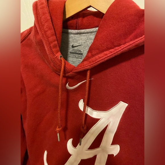 Nike Alabama Crimson Tide Team Football NCAA Hooded Sweatshirt Mens Large - Picture 4 of 4